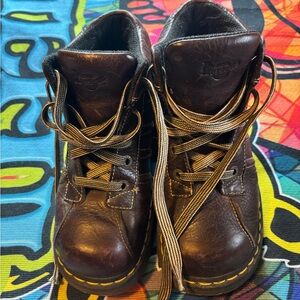Dr. Martens Brown Leather Boots